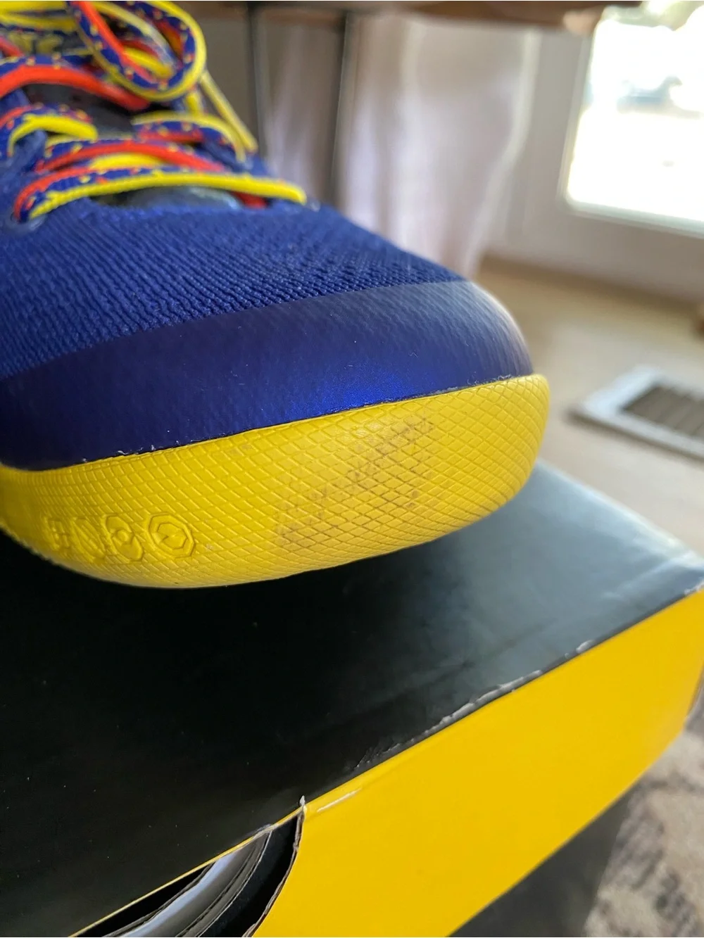 Nike Kobe 8 System 'Barcelona Tiger’ sneakers.